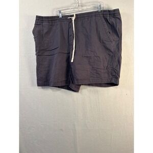IRON CO. Men's 4XL‎ (50-52) Gray Casual Comfort Shorts Elastic Waist #1964